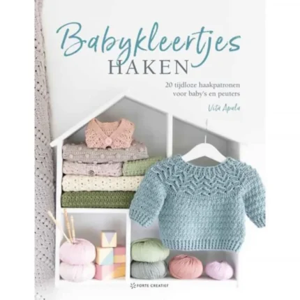 Nėrinių vaikams knyga Baby Kleertjes Haken