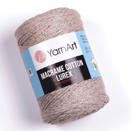 YarnArt Macrame Cotton Lurex